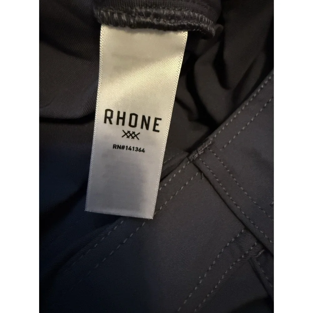 RHONE Commuter Performance Pants Men Slim‎ Fit Gray Casual Golf 40x32